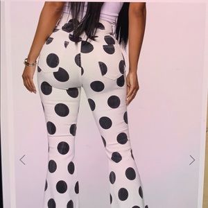 You Are on Spot Flare Jeans